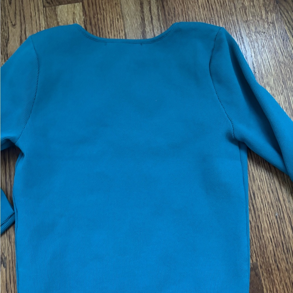 T.J.Maxx Blue Crop Top